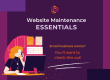 Website maintenance for small businesses